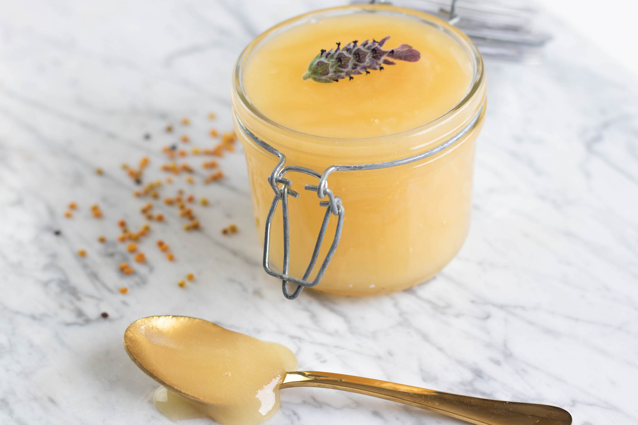 Lavender Honey is great in fighting off any bacterias